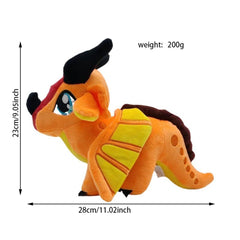 EASELR Wings of Fire Dragon Plush wings detail close-up, for imaginative play
