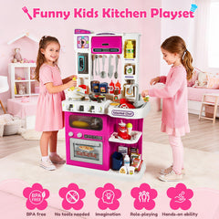 Easface accessories including pots, pans, and realistic foods
