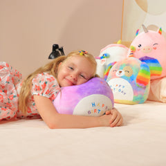 Easfan 12 inch plush pillow supports cozy study breaks