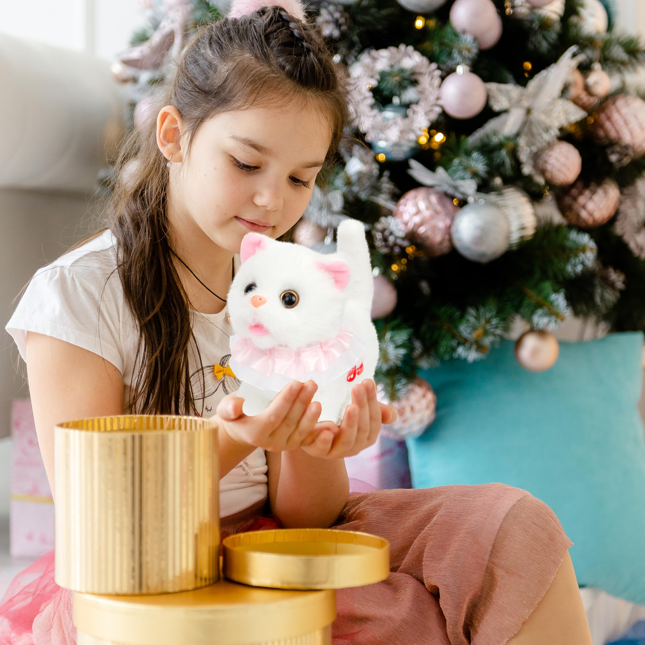 Easfan interactive kitty makes a delightful gift for birthdays.