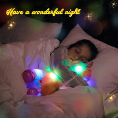 Easfan LED unicorn plush back-light reveals cuddly companion for bedtime routines
