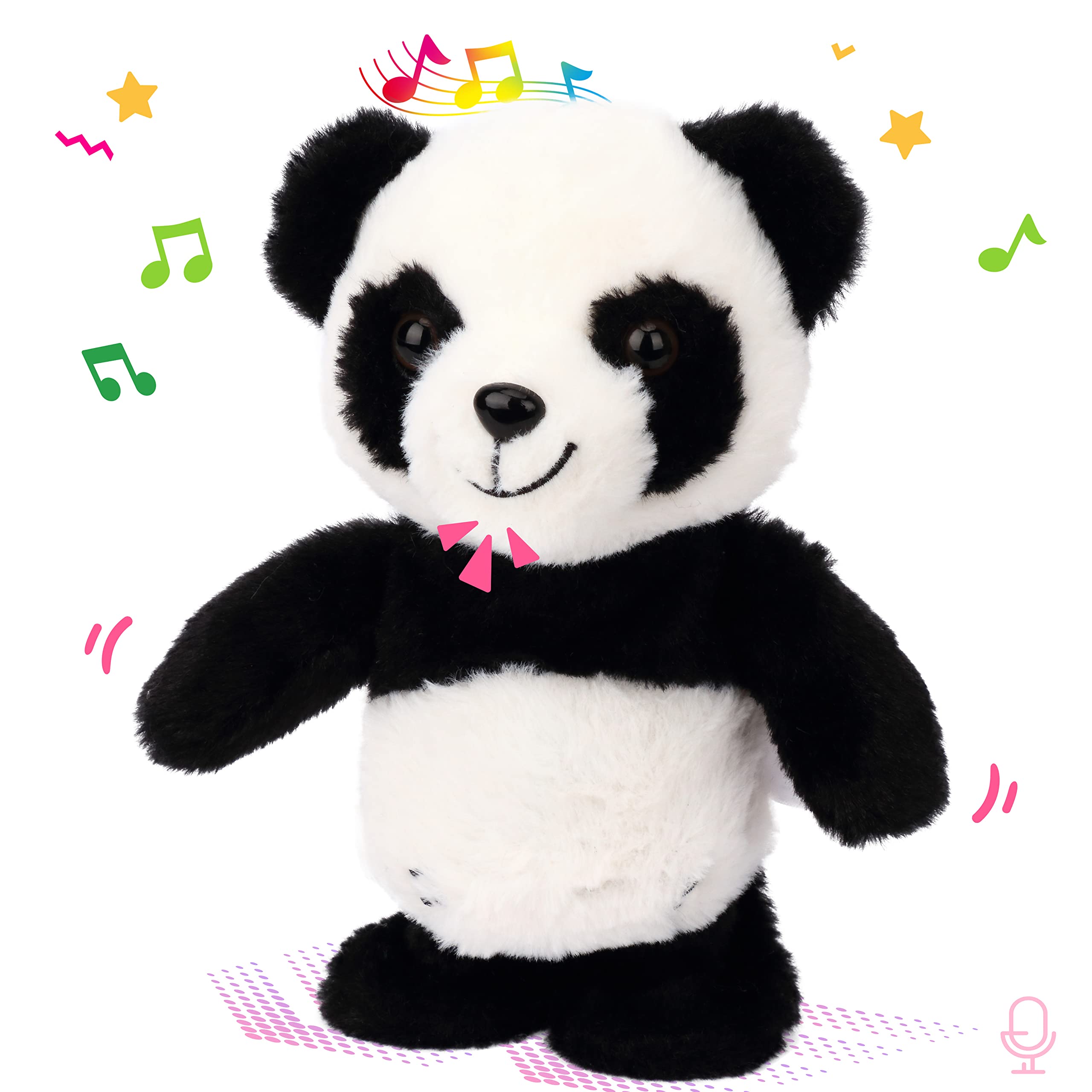 Easfan Talking Panda repeats your voice during playful interactions.