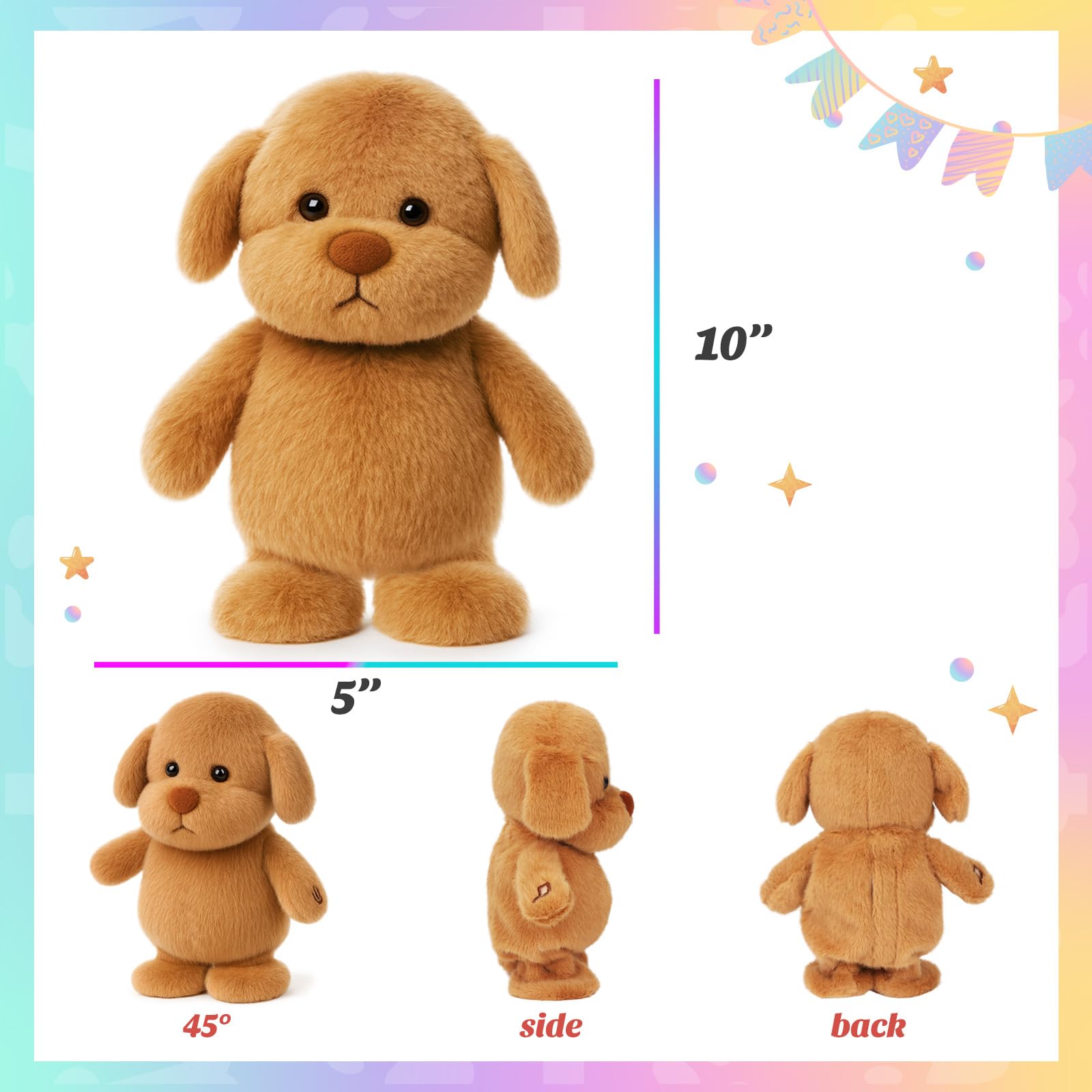 Easfan talking puppy singing and dancing fun for toddlers