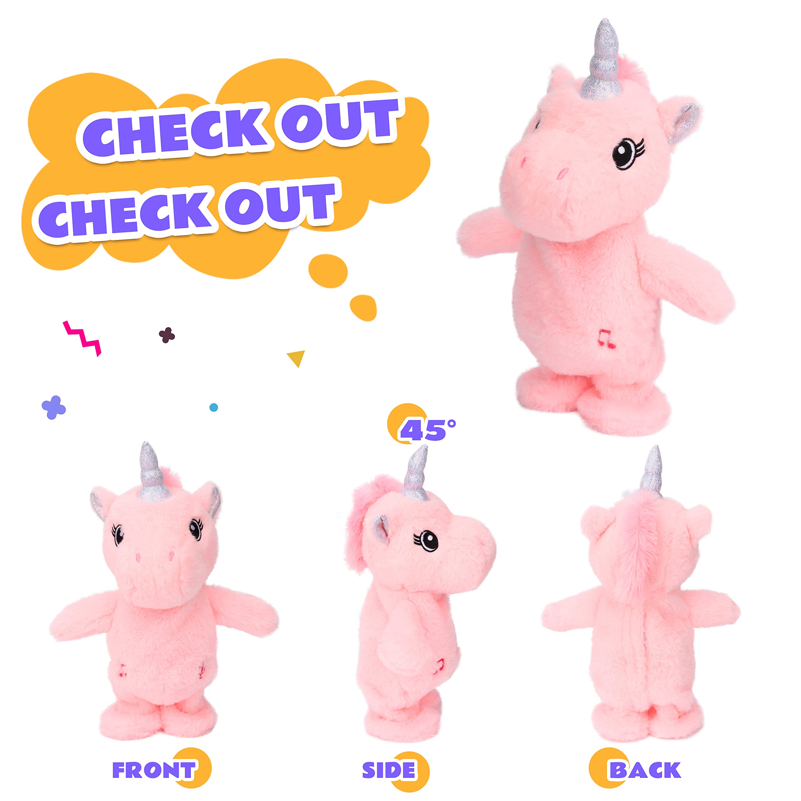 Easfan unicorn gift for kids sparks creativity and imaginative play.