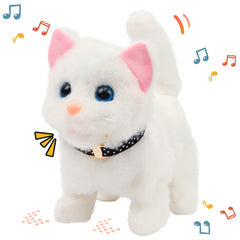 Easfan Walking Kitty plush toy front view sparks imaginative play