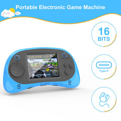 EASEGMER Kids Game Player with 220 built-in games for varied play.