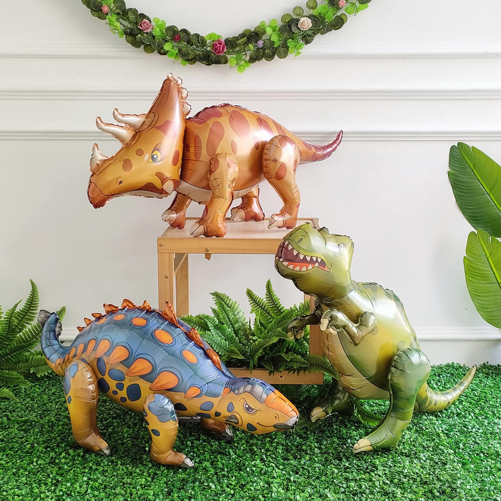 EASUTE Ankylosaurus 38-inch balloon adds playful dinosaur flair