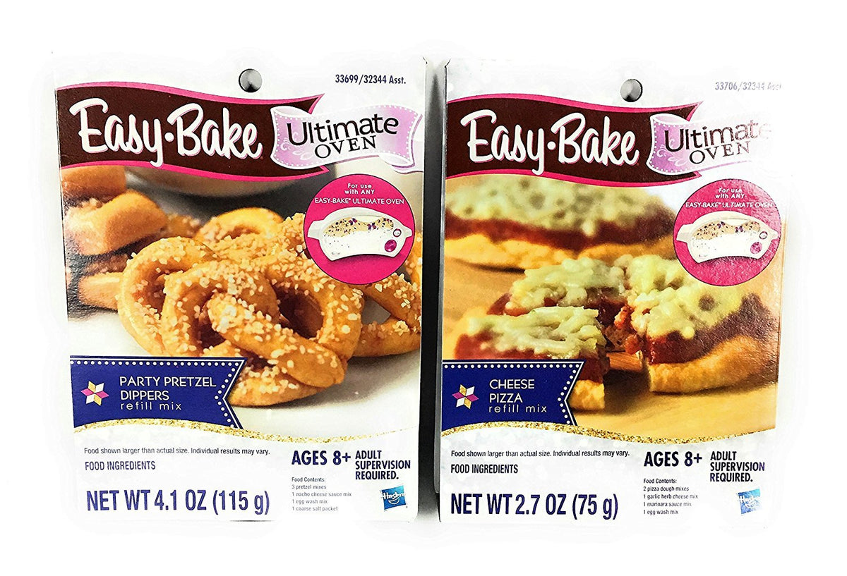 Easy Bake Party Pretzel Dippers refill pack ready for kid-friendly snacking