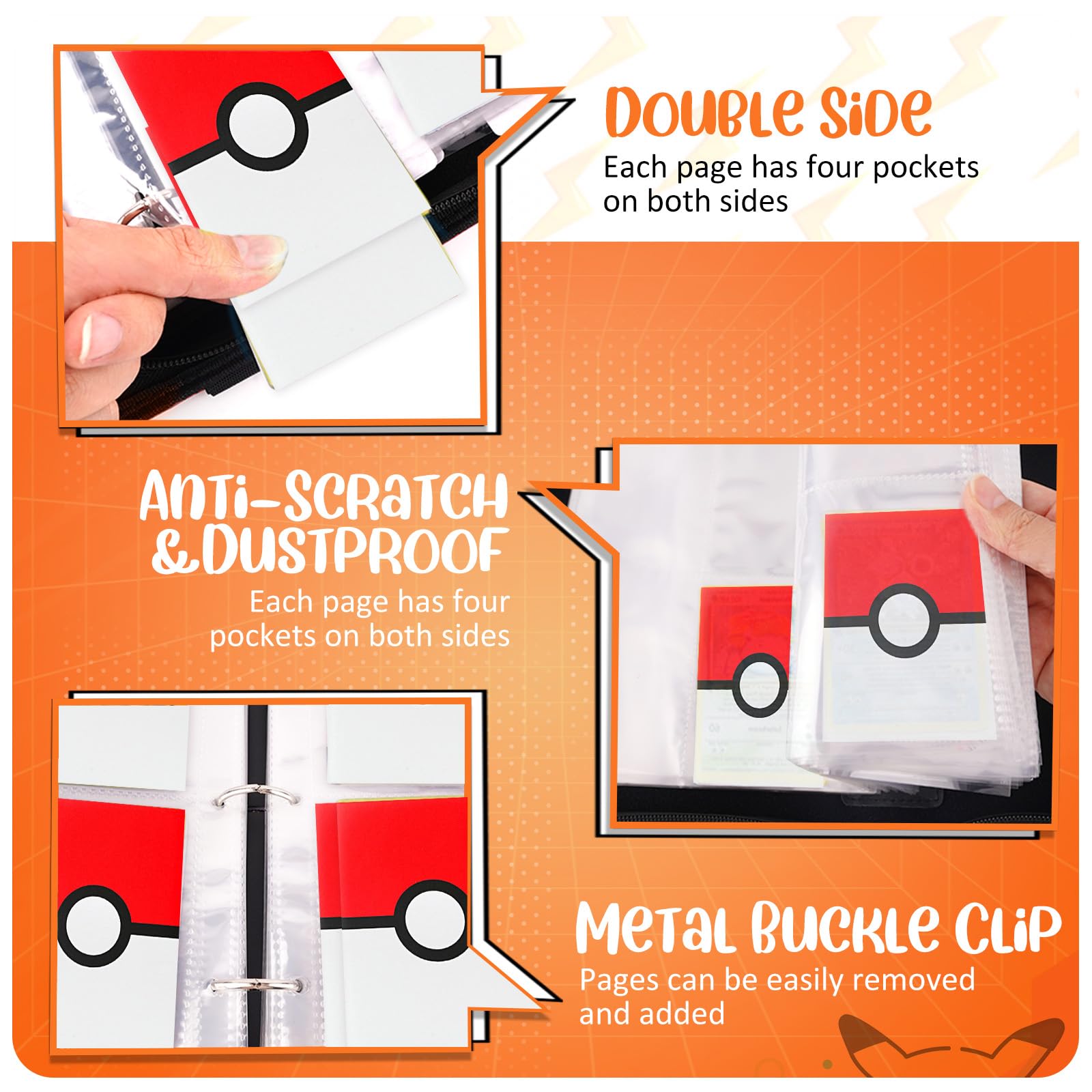EasyFUN binder combines stylish design with portable card storage.