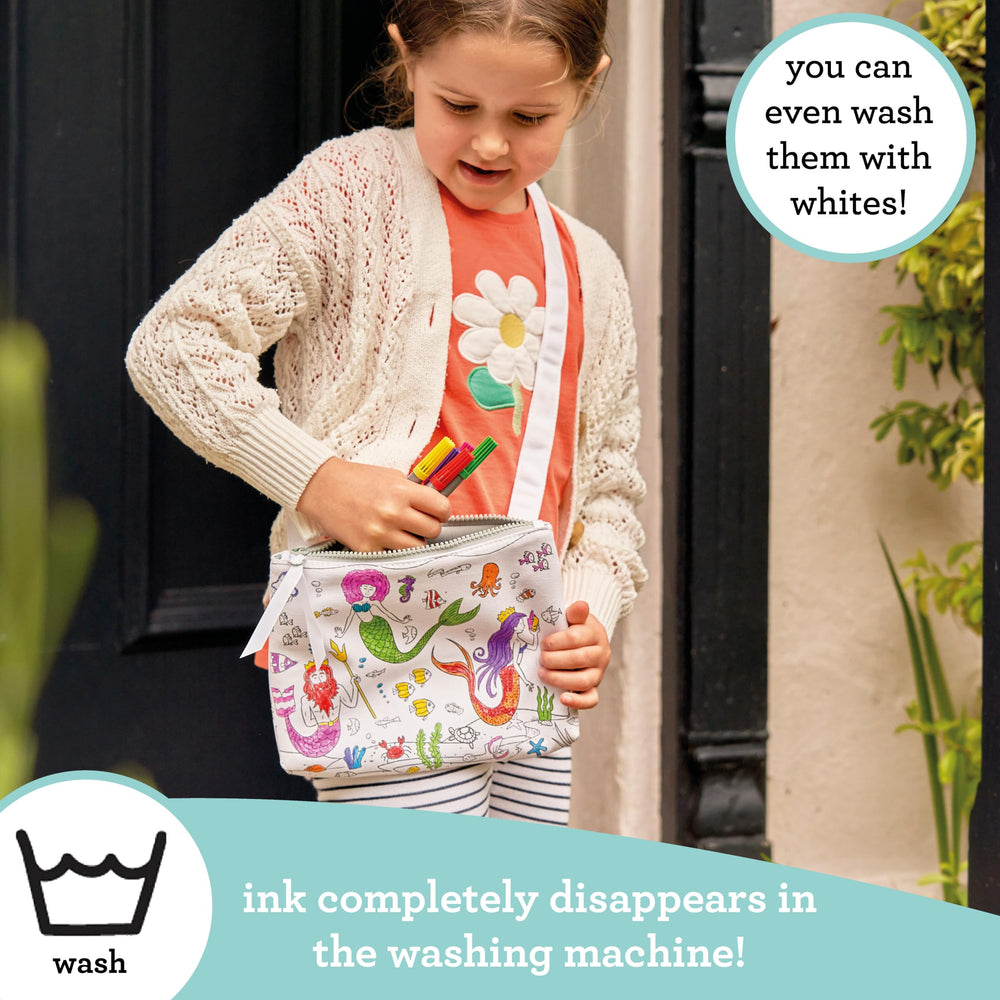 eatsleepdoodle adjustable-strap crossbody bag for comfy school wear
