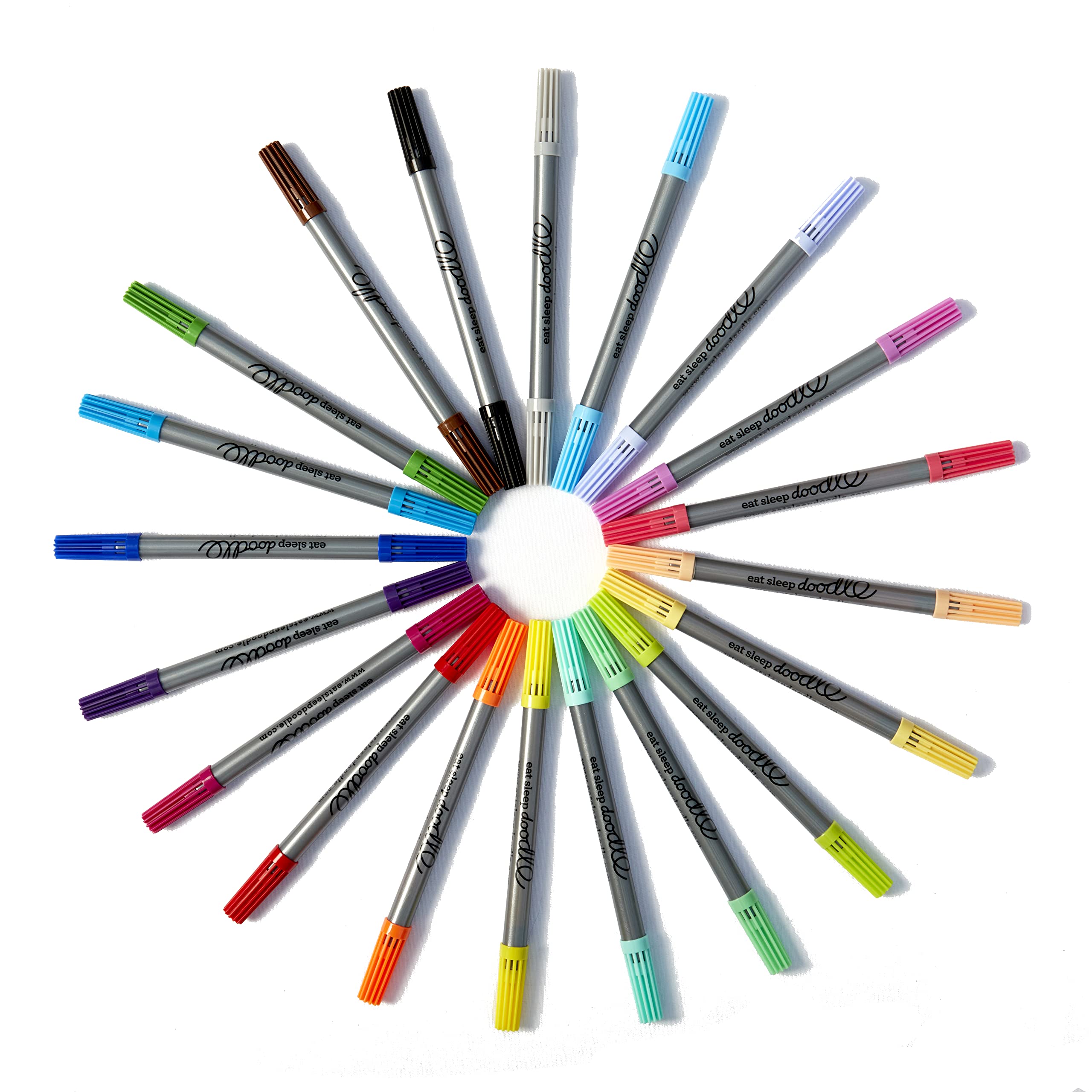 eatsleepdoodle packaging shows lid secure storage for markers during play