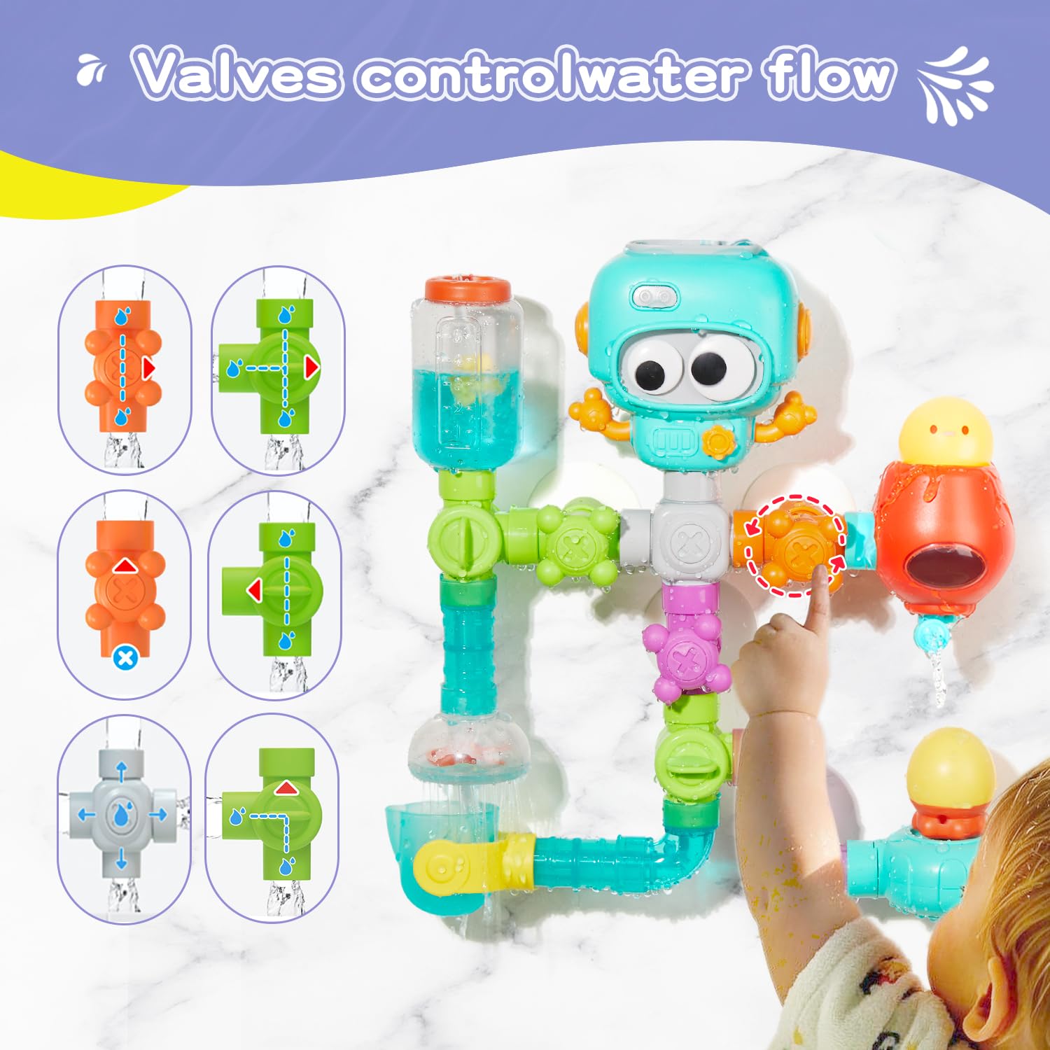EazierWizter spinning wheels add dynamic motion to tub time