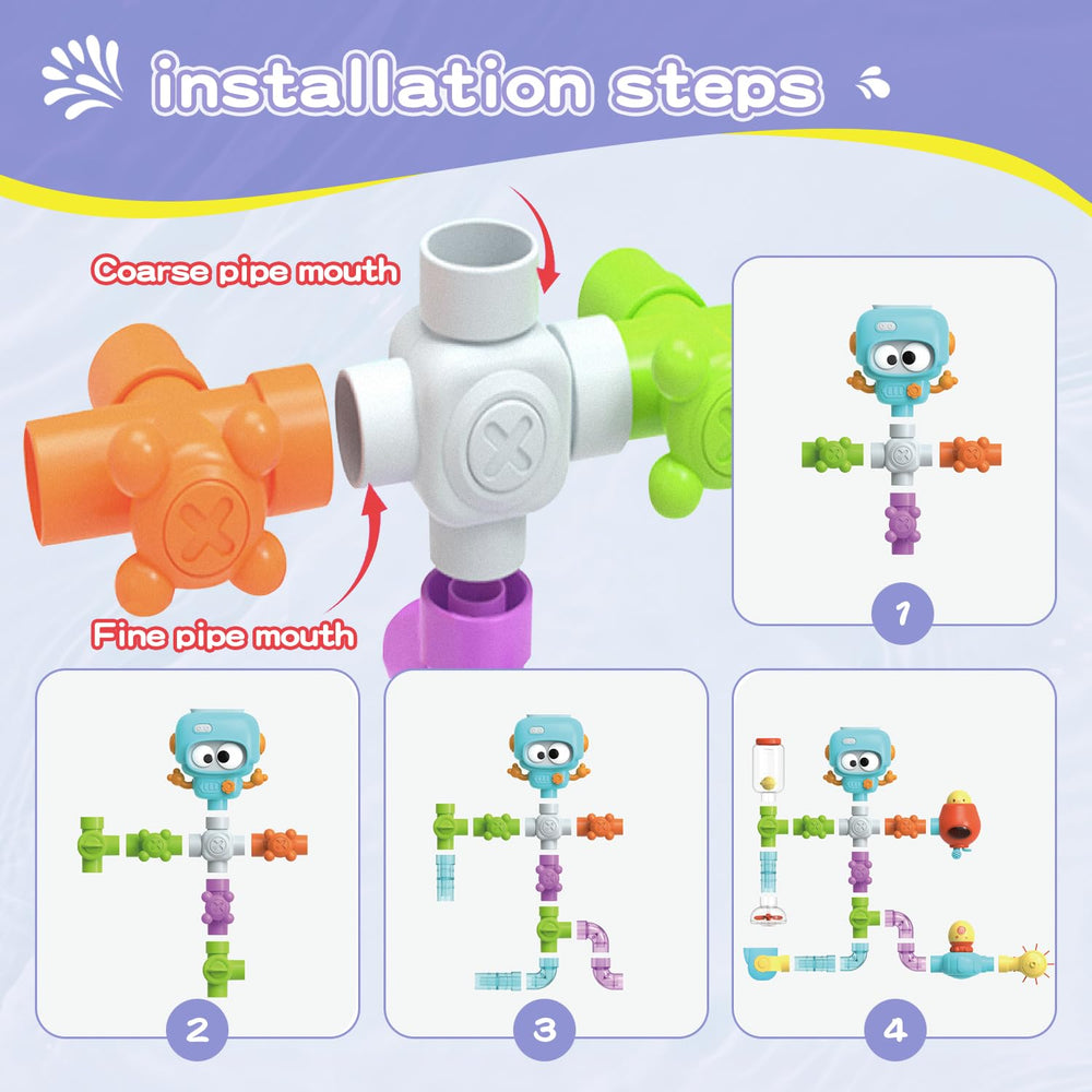 EazierWizter spraying nozzles create interactive water effects for fun experiments