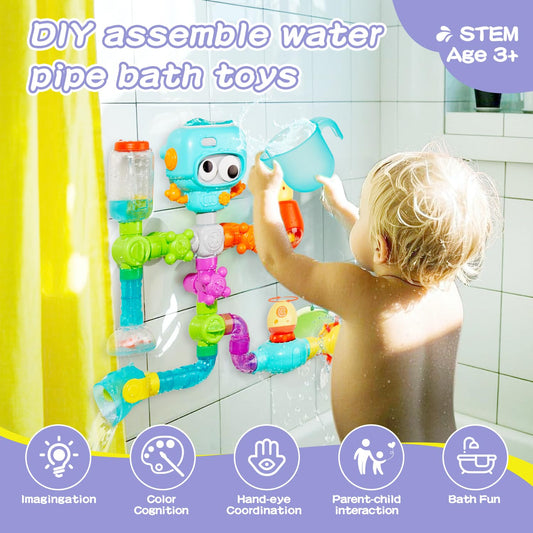 EazierWizter suction cups secure tub setups for mess free play