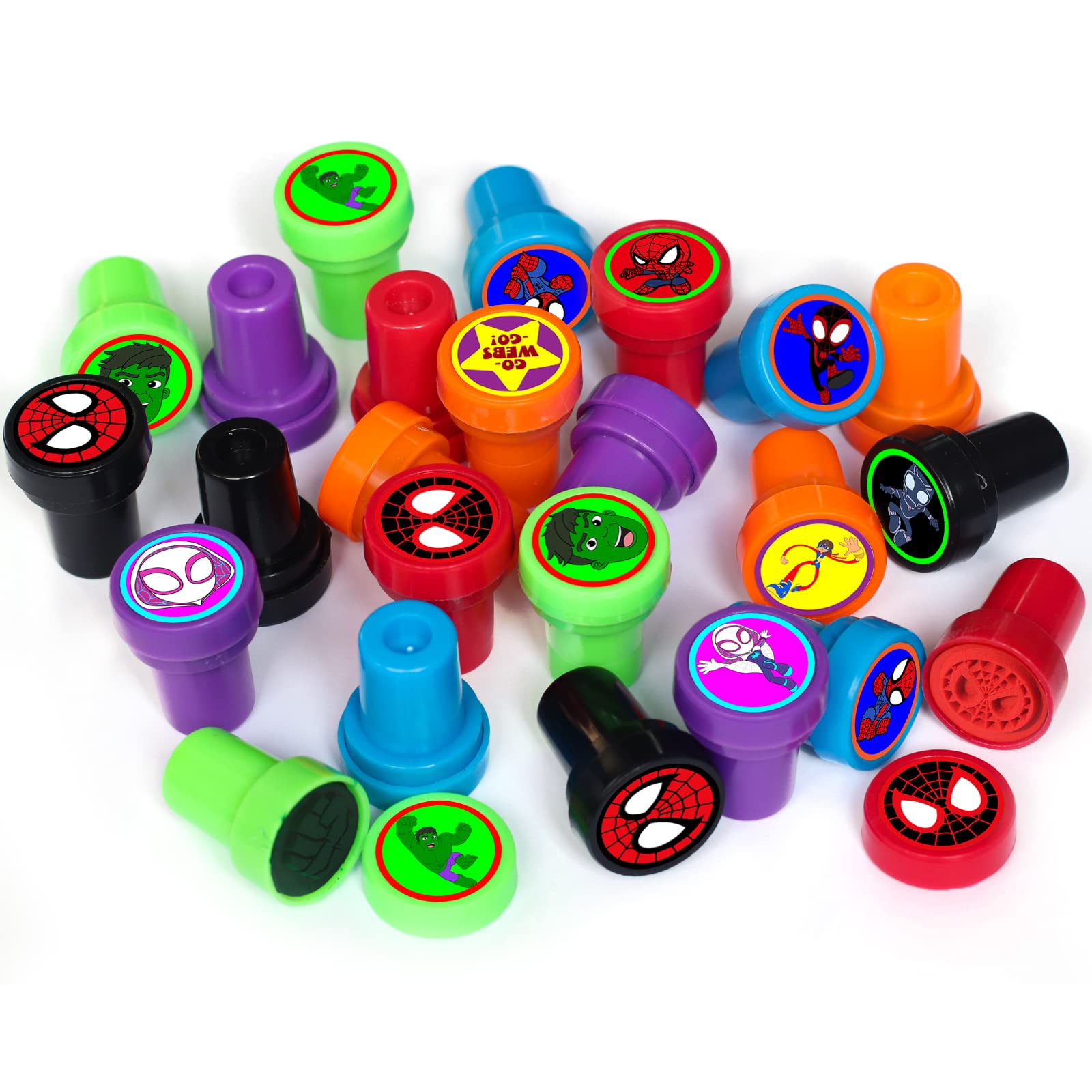 Eazyco Spidey stampers packaging highlights safe, BPA-free materials.