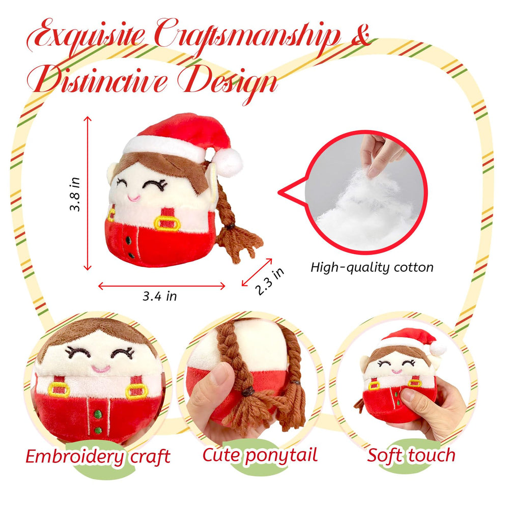 EBINGMIMA mini plush collection display ready for shelves and gifting.