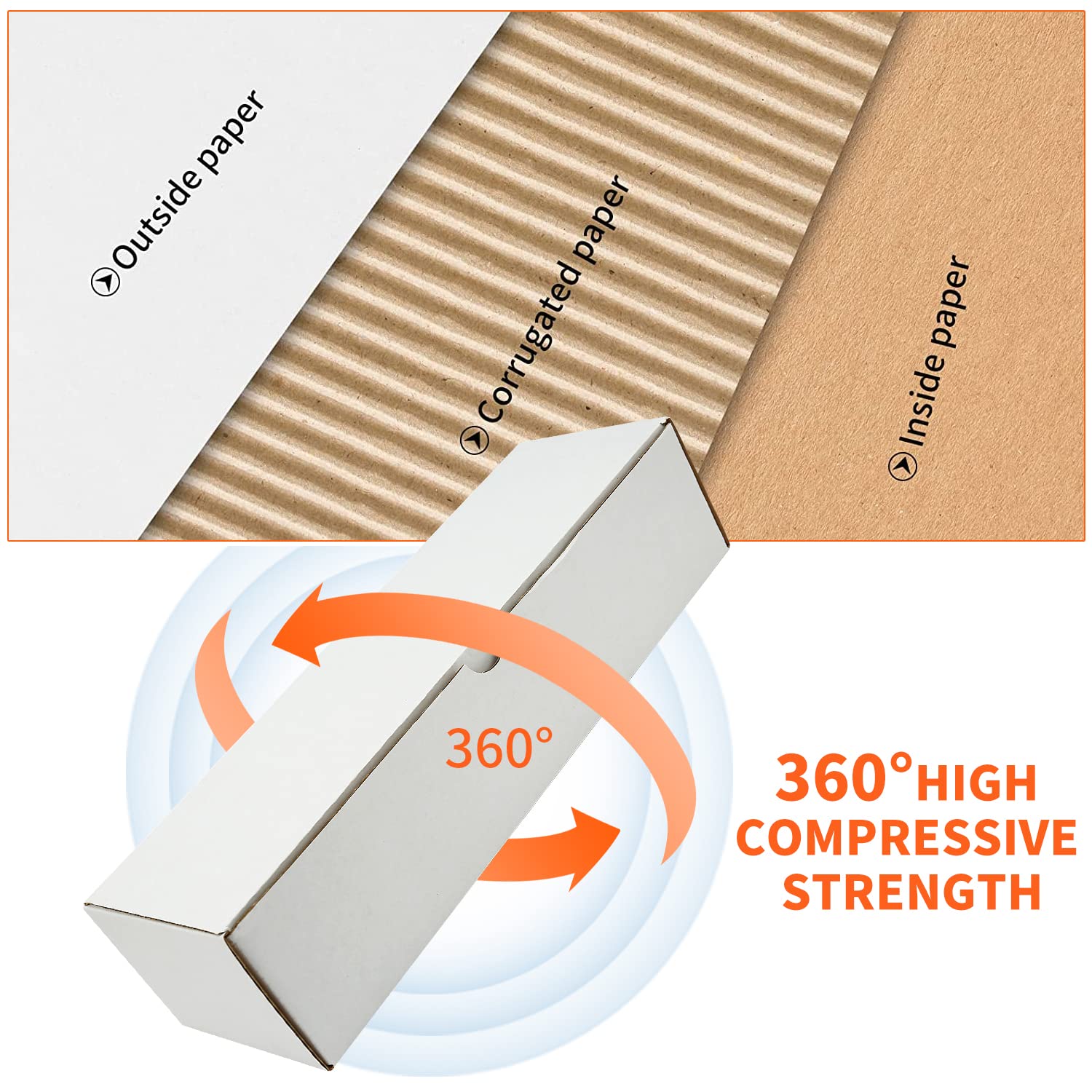 EBOAUSI box is easy to assemble with no tape or glue required.
