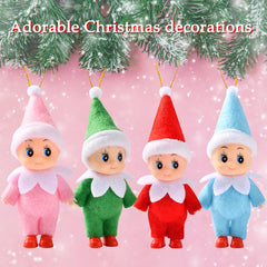 eboozone Tiny Elf Baby Doll gift set, ideal for stockings and party favors.