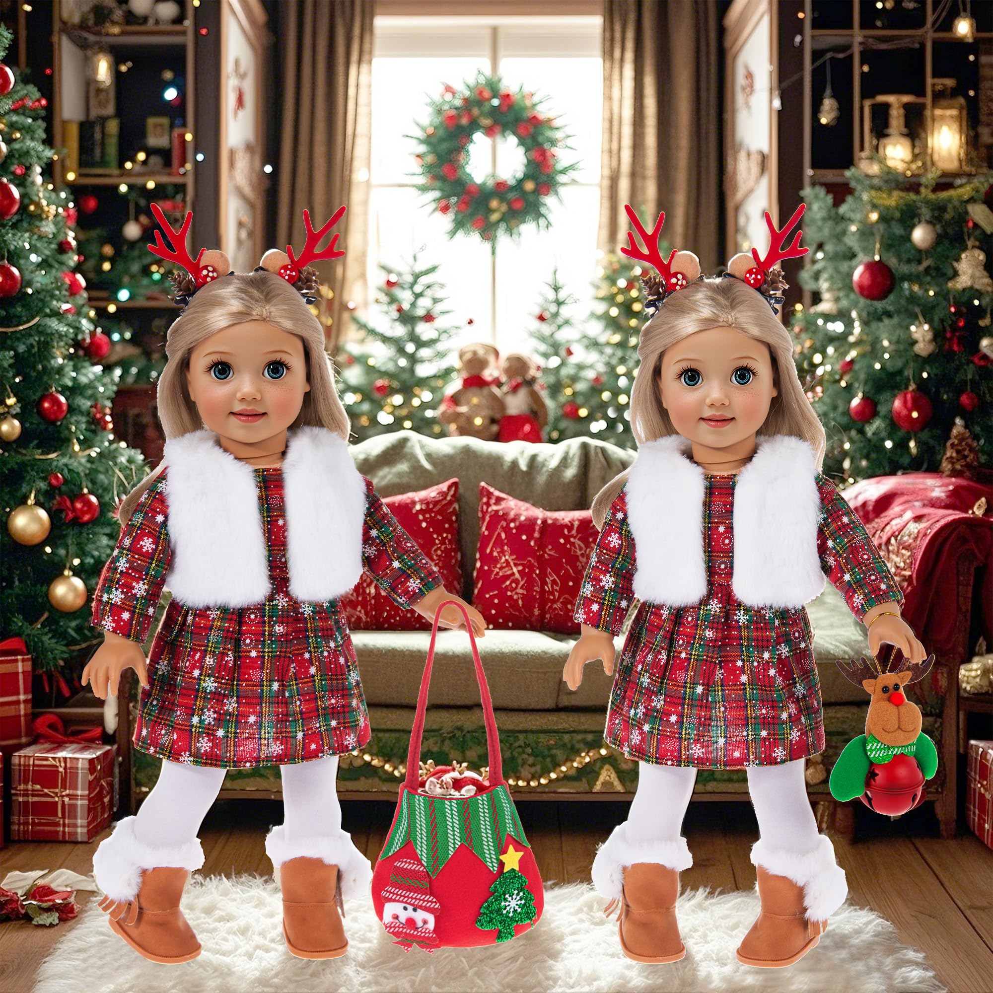 ebuddy 18-inch doll boots ready for winter adventures