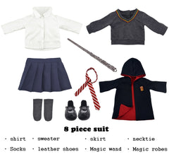 ebuddy 18-inch doll uniform shoes complete look and comfort