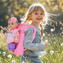 ebuddy doll bottle with nipple for pretend feeding and care routines.