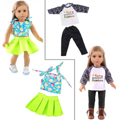 ebuddy dress sets for 18 inch dolls suitable for playdates and gifting