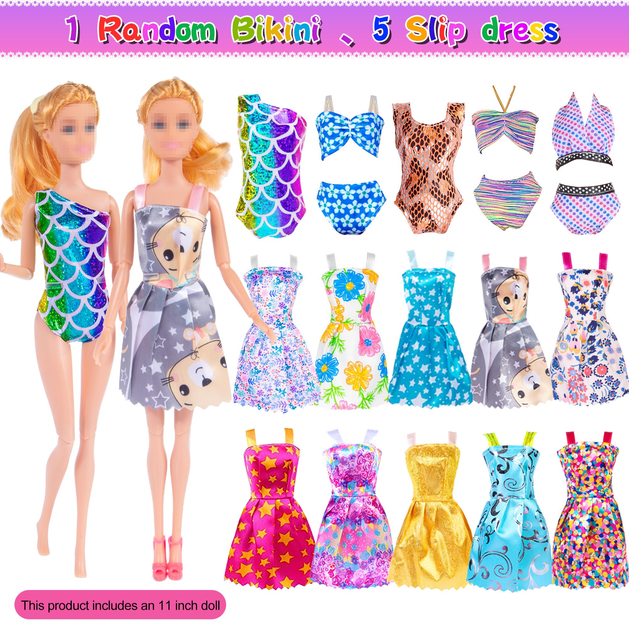 ebuddy doll playset packaging box presents a gift-ready fashion collection.