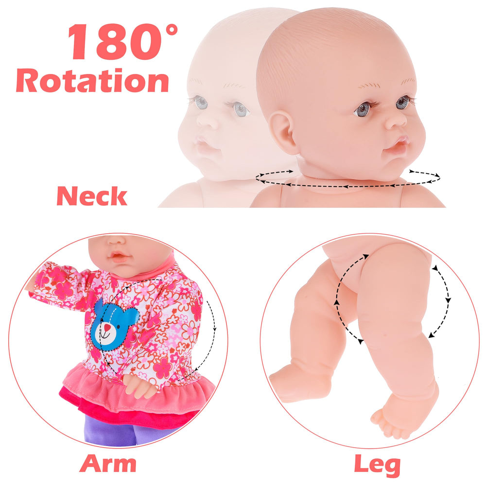 ebuddy doll with realistic hair and eyes for lifelike display.