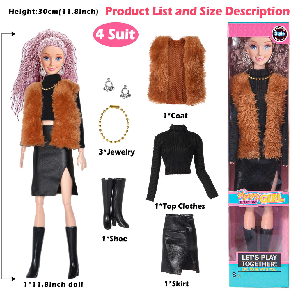 ebuddy dolls with fashionable boots and accessories for stylish outfits