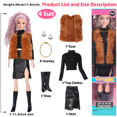 ebuddy dolls with fashionable boots and accessories for stylish outfits