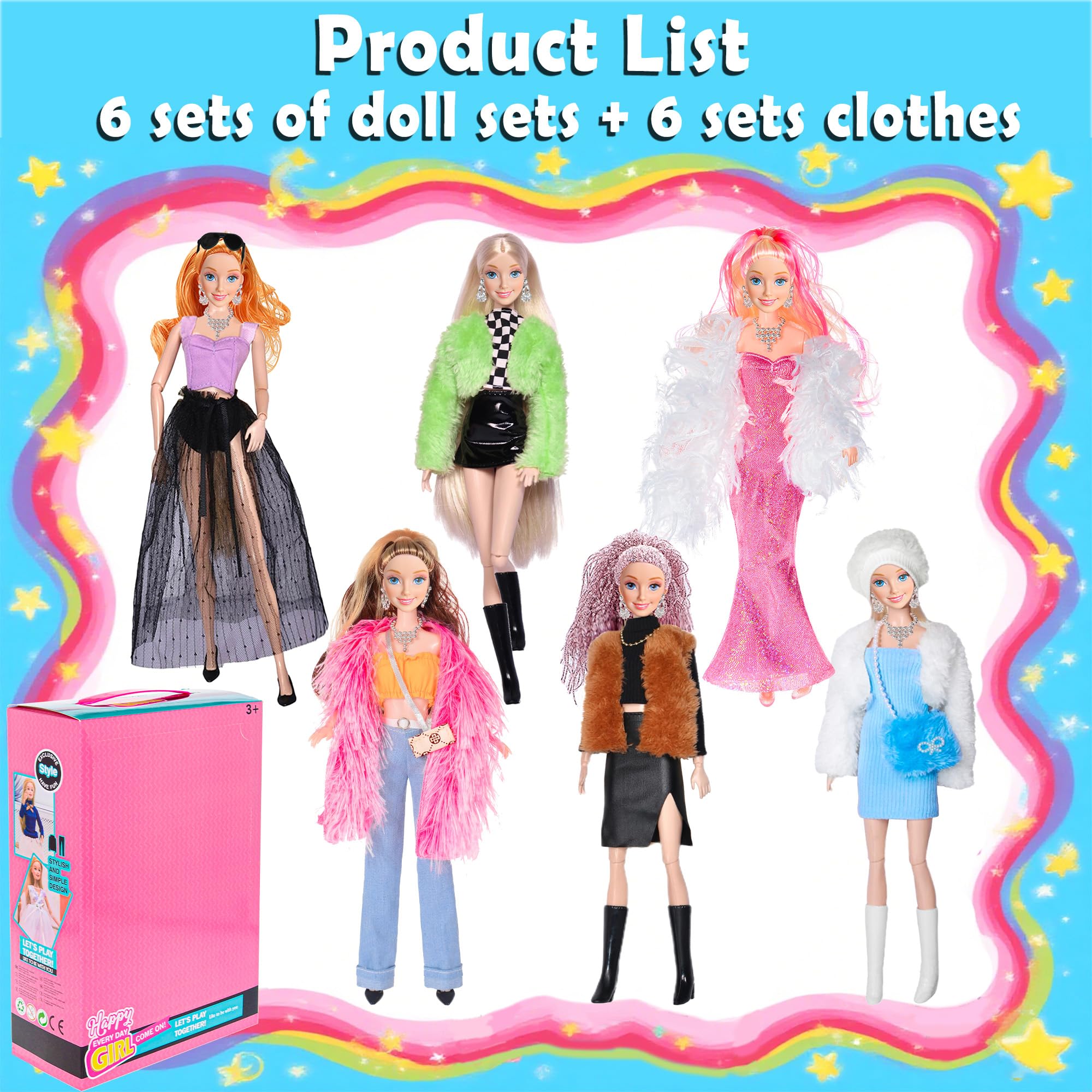 ebuddy dolls wear a green jacket and edgy boots for chic looks