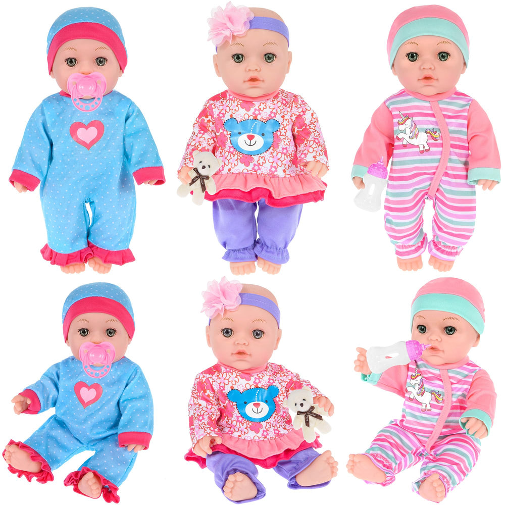 ebuddy pacifier for doll, ideal for nurturing role-play and realism.