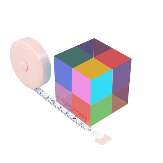 ECBANLI CMY mixing color cube side magenta highlights light refraction for vivid visuals.