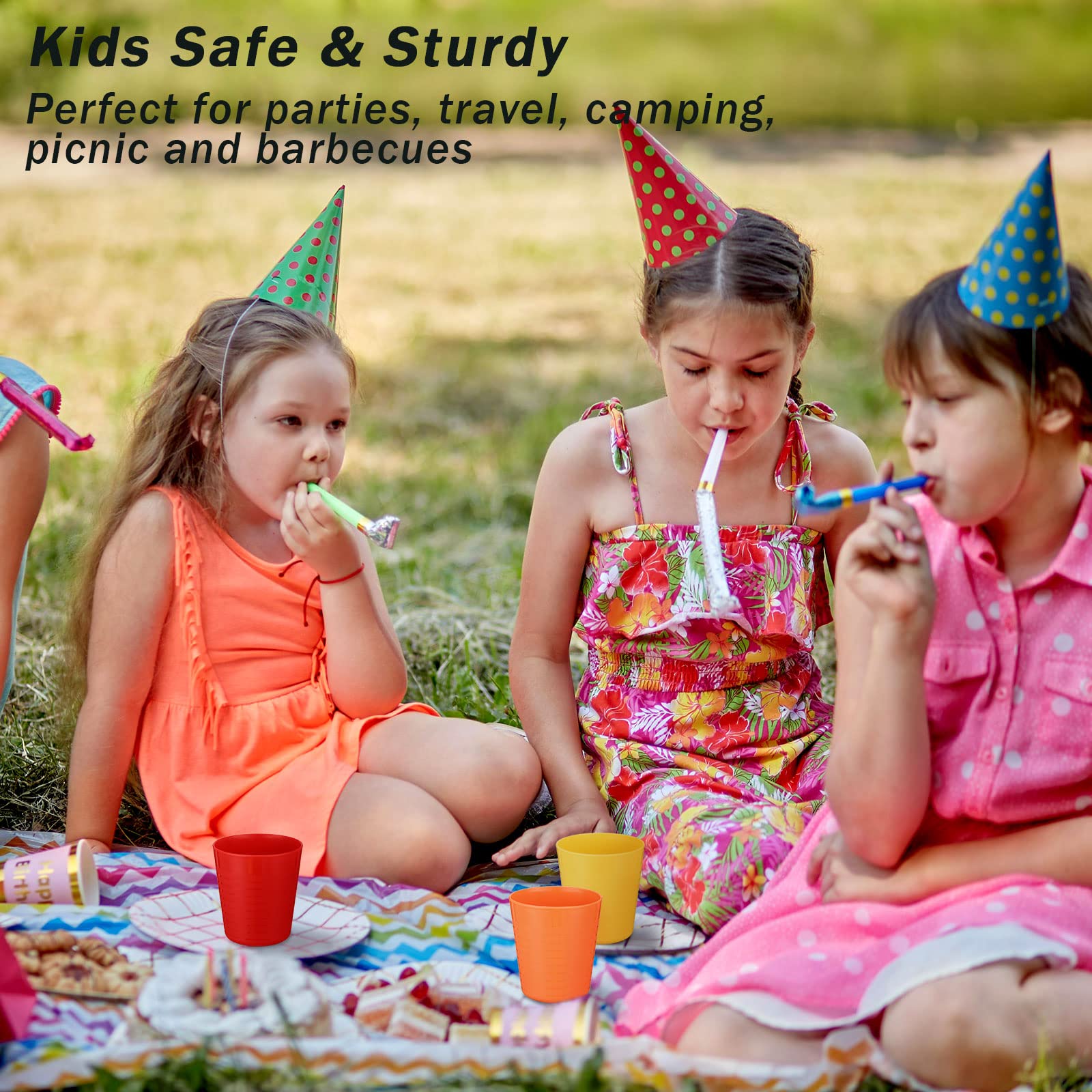 Eccliy kids cups durable-wear-resistant material, built to last through daily use