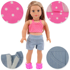 Ecore Fun 18-inch doll clothes set 3 offers varied seasonal styles