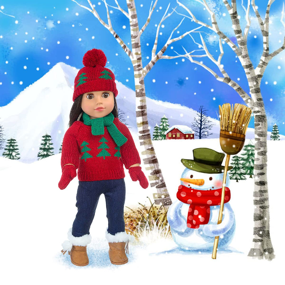 Ecore Fun sticker sheet and bell add playful details for holiday scenes