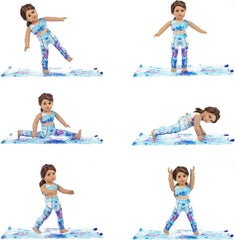 Ecore Fun 18-inch doll exercise accessories support group play and shared activity.