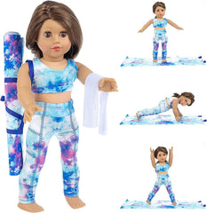 Ecore Fun 18-inch doll vest suit enhances imaginative play and easy outfit changes.
