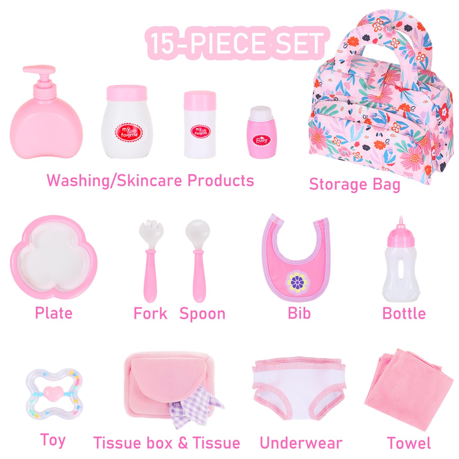 Ecore Fun doll diaper for realistic changing scenes