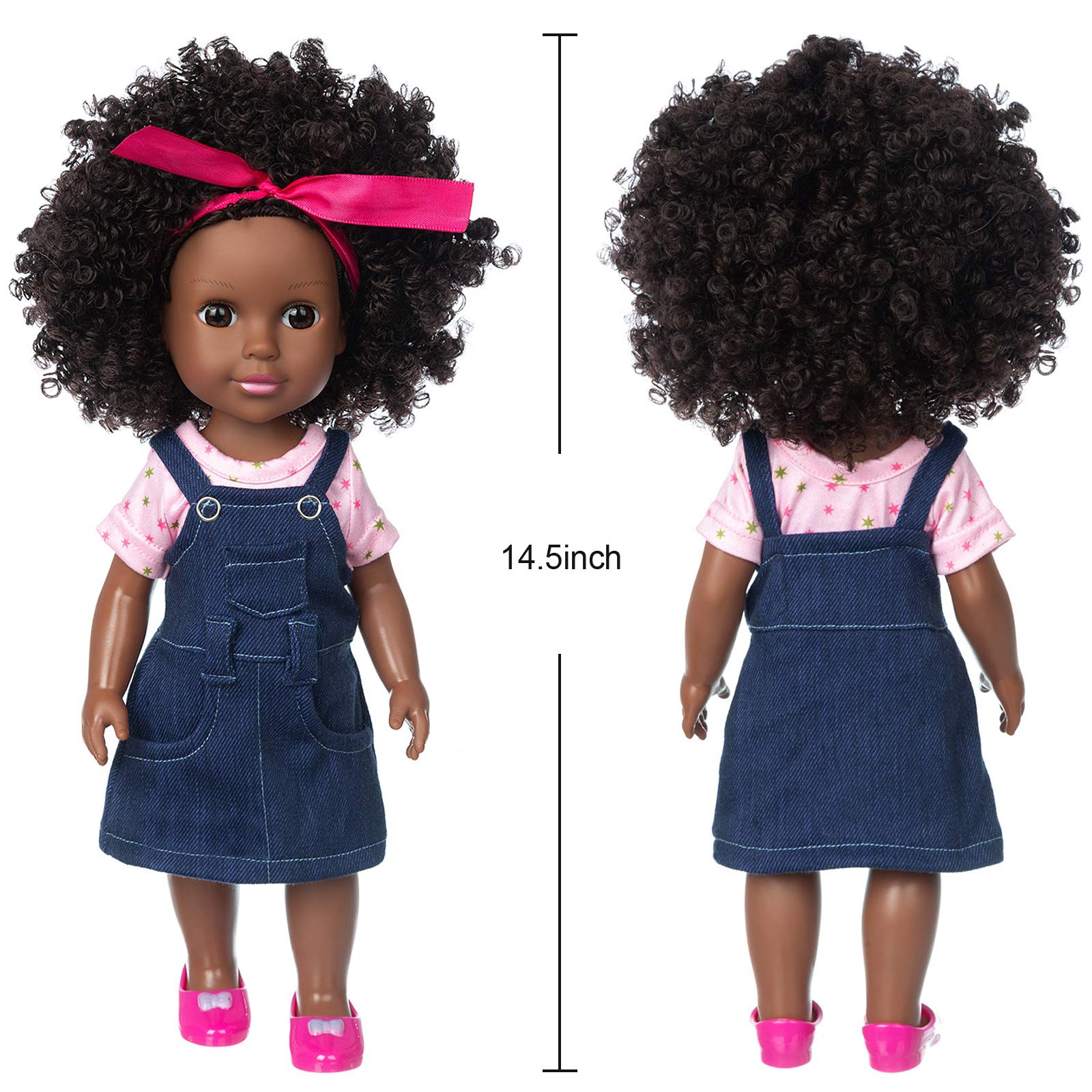Ecore Fun doll features hand-painted eyelashes for lifelike facial detail