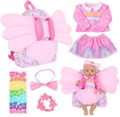 Ecore Fun outfit assembly idea featuring top, skirt, and carry-ready packaging.