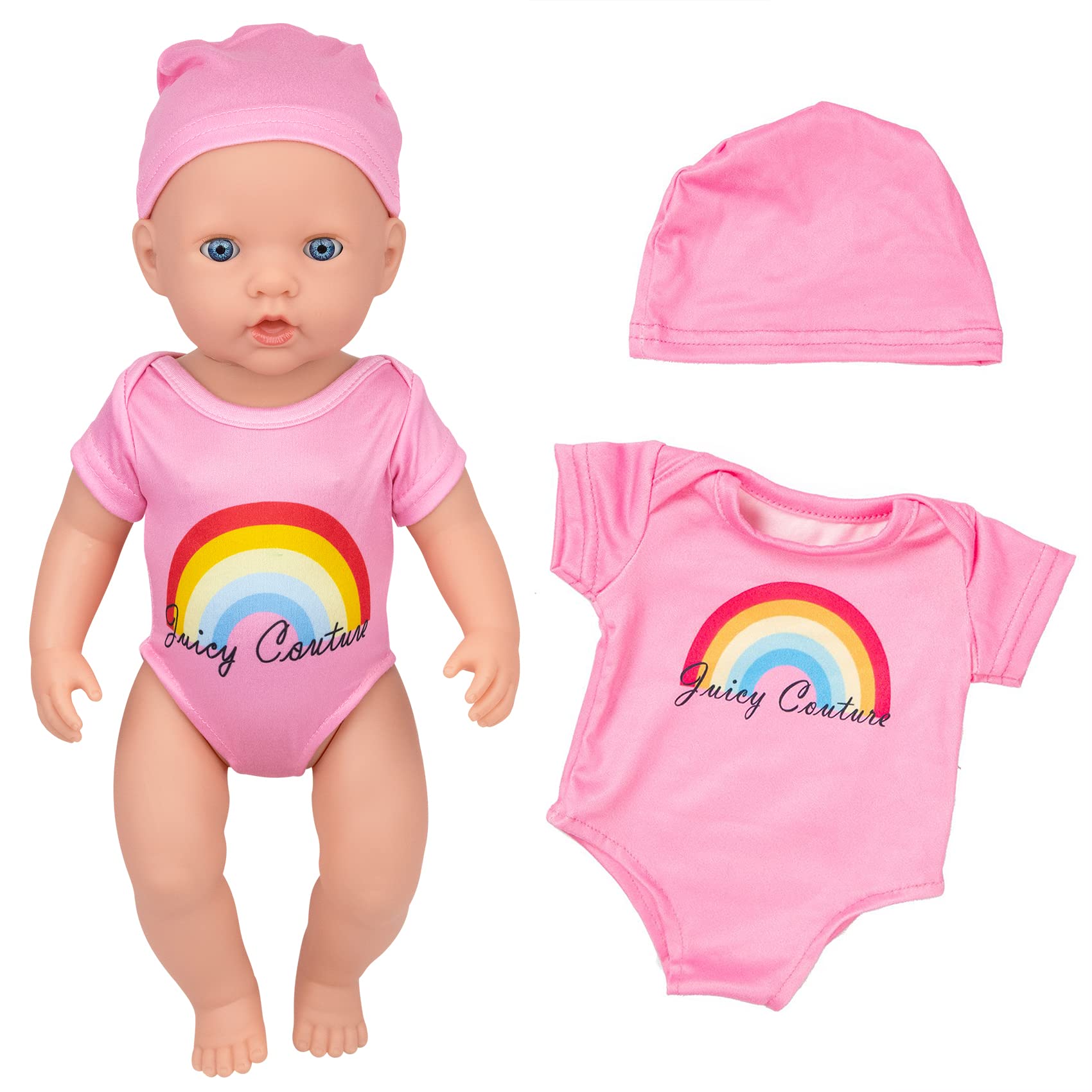 Ecore Fun doll pacifier and diaper accessory inspires nurturing play