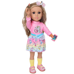 Ecore Fun rainbow unicorn skirt adds bright color to outfits.