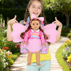 Ecore Fun stickers kit for personalized doll decorating and storytelling.