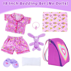 Ecore Fun ice cream pajama set for 18-inch dolls.