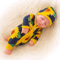 Ecore Fun 10-inch newborn doll face with lifelike features for imaginative play