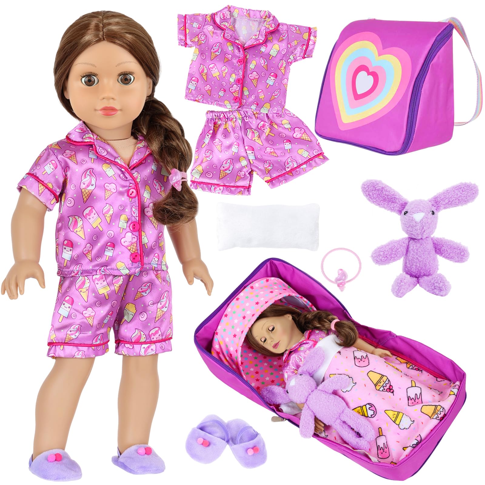 Ecore Fun sling bag converts into a cozy bed for dolls.