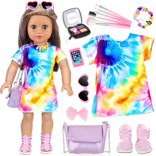 Ecore Fun 18-inch doll dress accessory for stylish pretend play