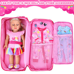 Ecore Fun 18-inch doll hairpin set adds styling options.