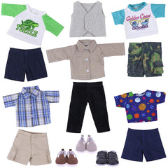 Ecore Fun 3 pairs of shoes complete the doll wardrobe for mix-and-match outfits.
